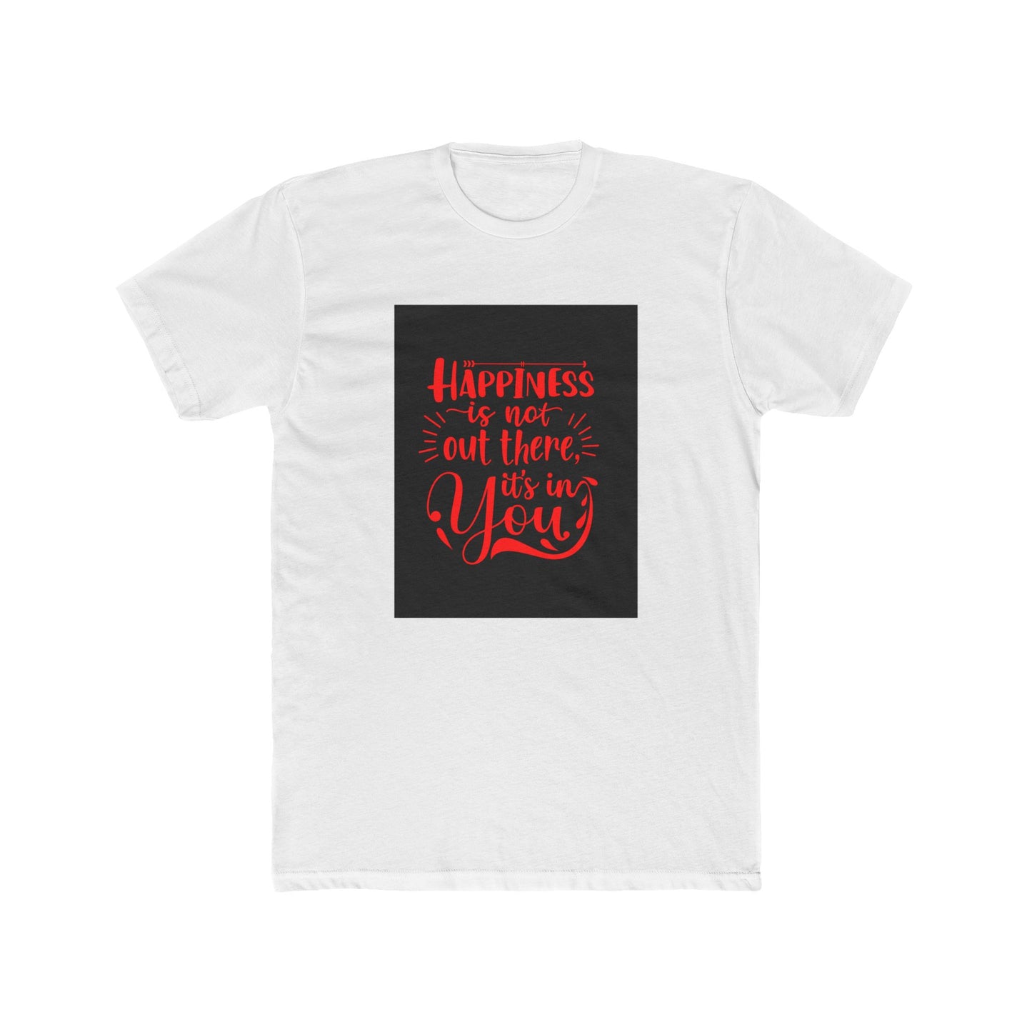 Inspirational Quote Unisex Cotton Crew Tee, Motivational T-Shirt, Self-Love Apparel, Gift for Friends, Positive Vibes Wear