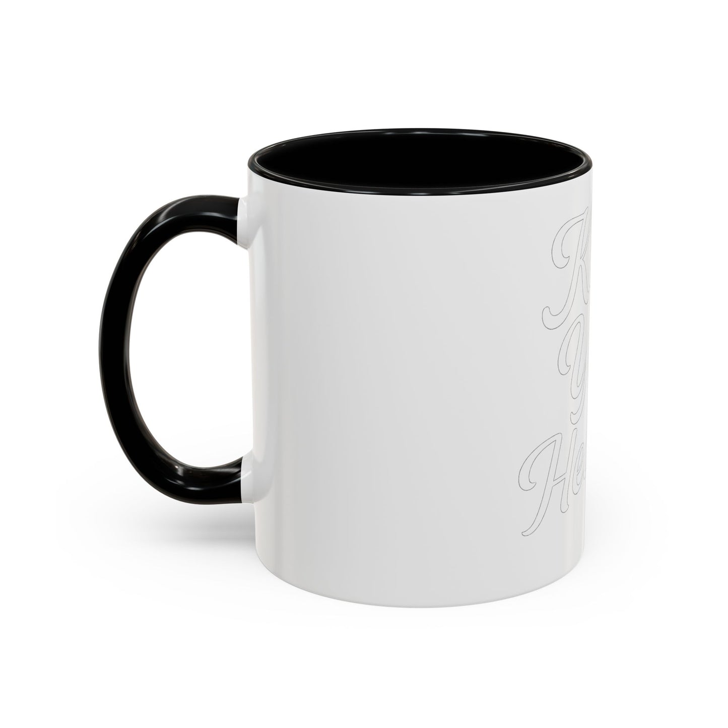 Inspirational Accent Coffee Mug | Motivational Gift for Coffee Lovers, Home Office Mug, Uplifting Quote, Teacher Appreciation
