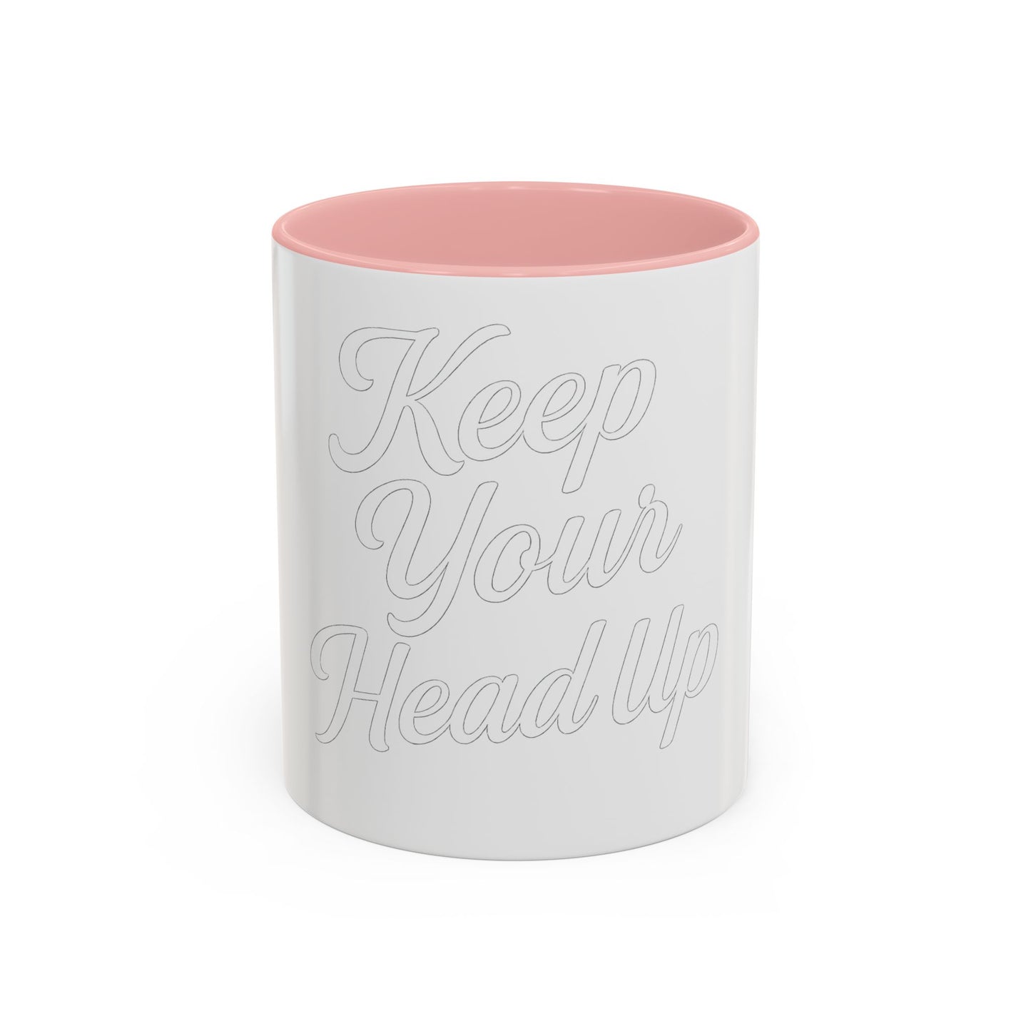 Inspirational Accent Coffee Mug | Motivational Gift for Coffee Lovers, Home Office Mug, Uplifting Quote, Teacher Appreciation