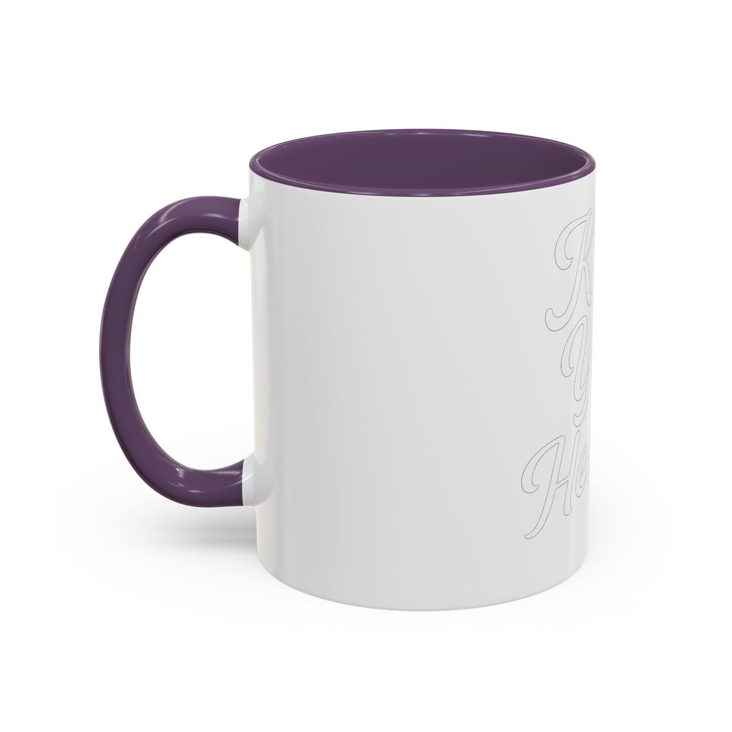 Inspirational Accent Coffee Mug | Motivational Gift for Coffee Lovers, Home Office Mug, Uplifting Quote, Teacher Appreciation