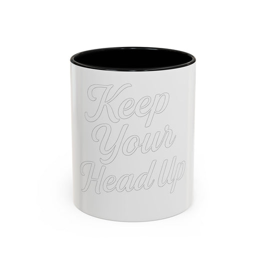 Inspirational Accent Coffee Mug | Motivational Gift for Coffee Lovers, Home Office Mug, Uplifting Quote, Teacher Appreciation