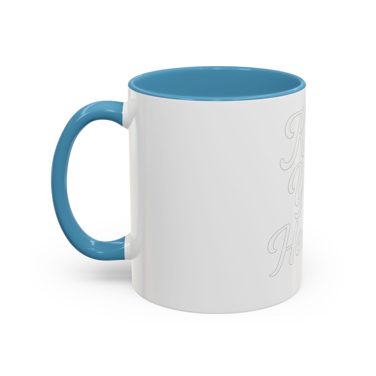 Inspirational Accent Coffee Mug | Motivational Gift for Coffee Lovers, Home Office Mug, Uplifting Quote, Teacher Appreciation