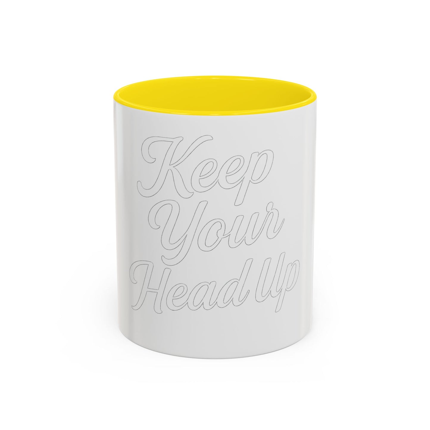 Inspirational Accent Coffee Mug | Motivational Gift for Coffee Lovers, Home Office Mug, Uplifting Quote, Teacher Appreciation