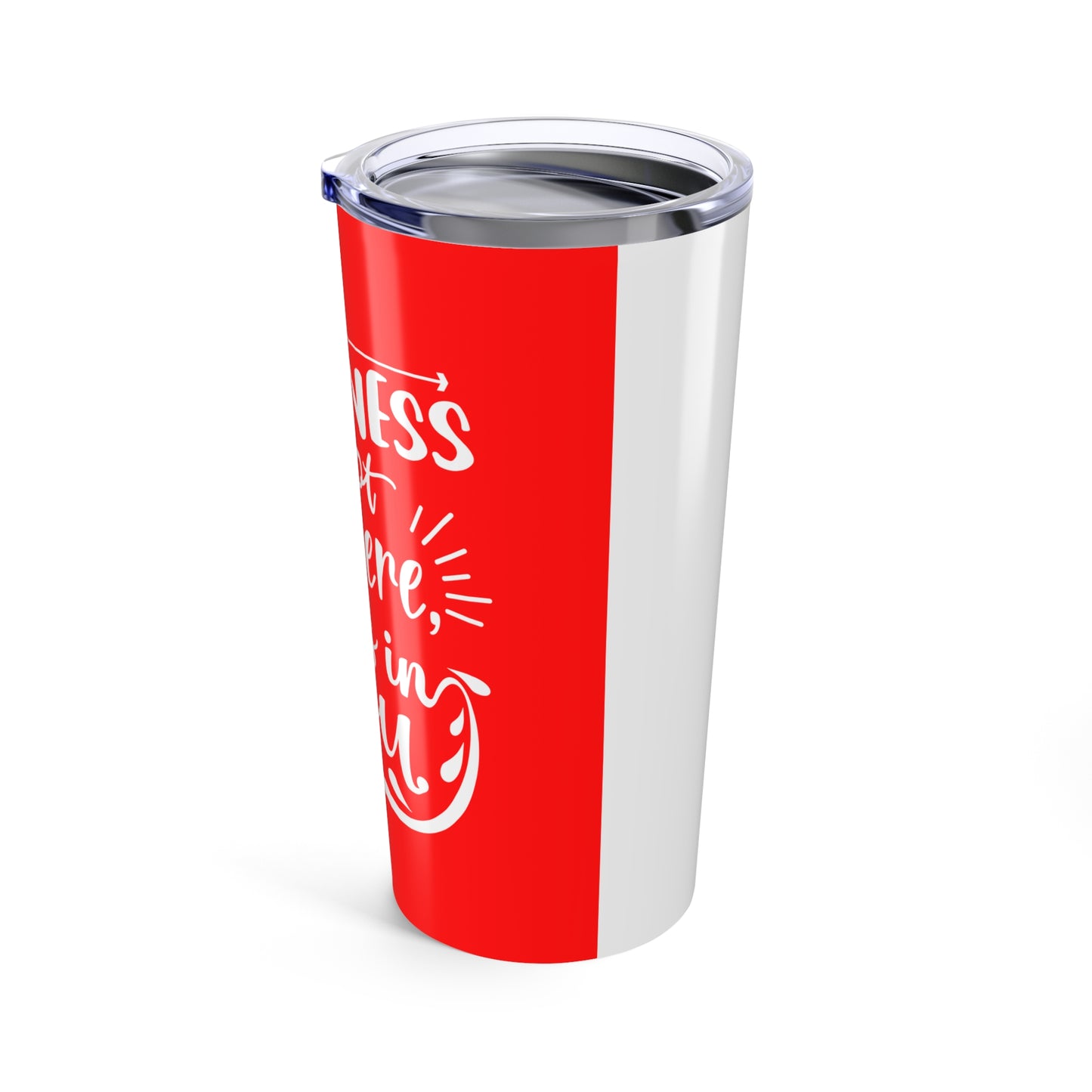 Happiness Themed Tumbler 20oz, Motivational Drinkware, Gifts for Her, Inspirational Travel Mug, Customizable Coffee Cup, Everyday Use [...]