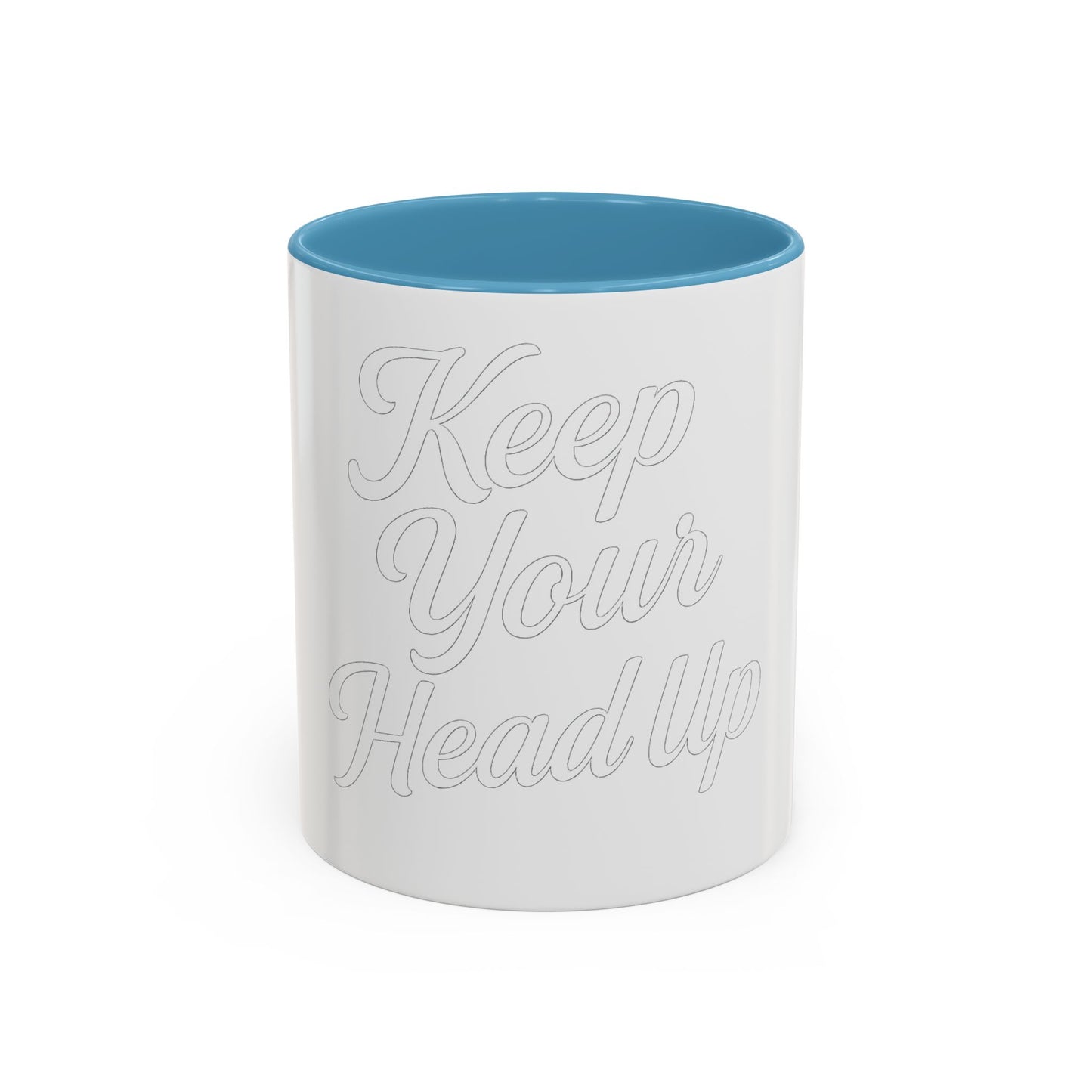 Inspirational Accent Coffee Mug | Motivational Gift for Coffee Lovers, Home Office Mug, Uplifting Quote, Teacher Appreciation