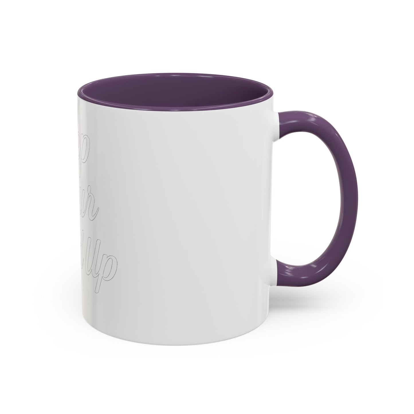 Inspirational Accent Coffee Mug | Motivational Gift for Coffee Lovers, Home Office Mug, Uplifting Quote, Teacher Appreciation