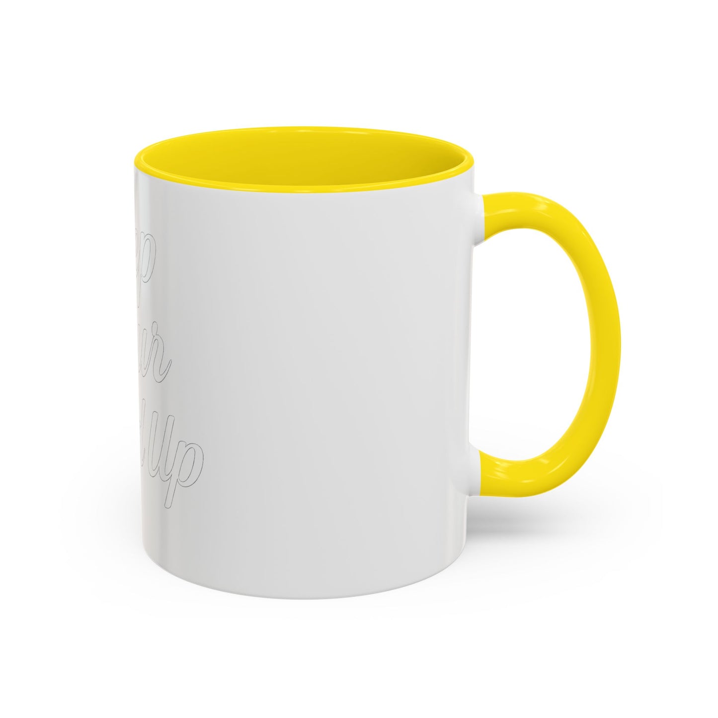 Inspirational Accent Coffee Mug | Motivational Gift for Coffee Lovers, Home Office Mug, Uplifting Quote, Teacher Appreciation