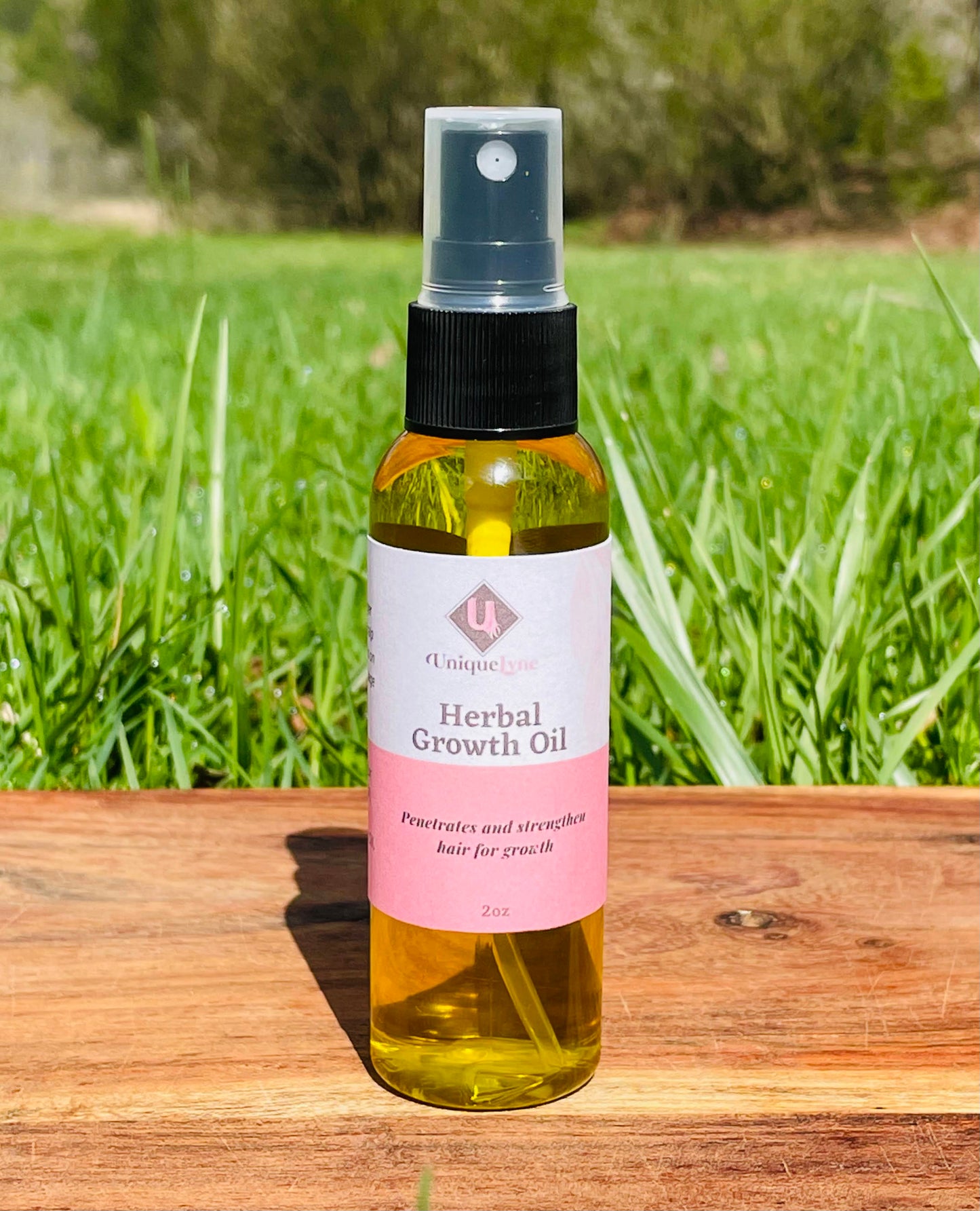 Herbal growth oil